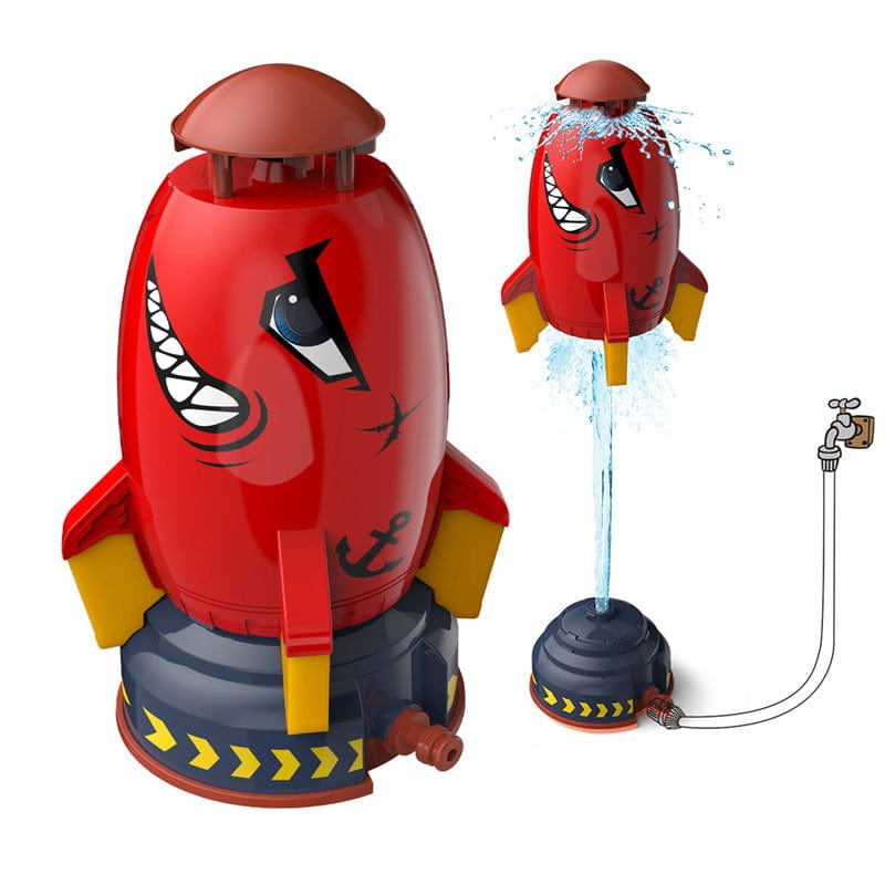 Rocket Launcher Toys Outdoor Rocket Water Pressure Lift Sprinkler Toy Fun Interaction In Garden Lawn Water Spray Toys For Kids Summer Gadgets