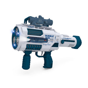 Bubbles Gun Kids Toy Rocket Soap Bubble Machine Guns Automatic Blower Portable Pomperos Toy For Children Gift