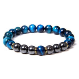 High-quality Natural 5A Tiger Eye Stone Beads Bracelet Men New Trendy Gemstone Health Women Soul Jewelry Pulsera Hombre Gifts