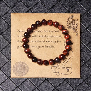 High-quality Natural 5A Tiger Eye Stone Beads Bracelet Men New Trendy Gemstone Health Women Soul Jewelry Pulsera Hombre Gifts