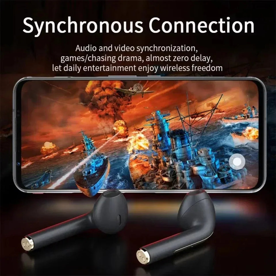 Hot selling XZ J18 Wireless Bluetooth HiFI In Ear Stereo Microphone Waterproof Noise Reduction Sports Game Music Earphones
