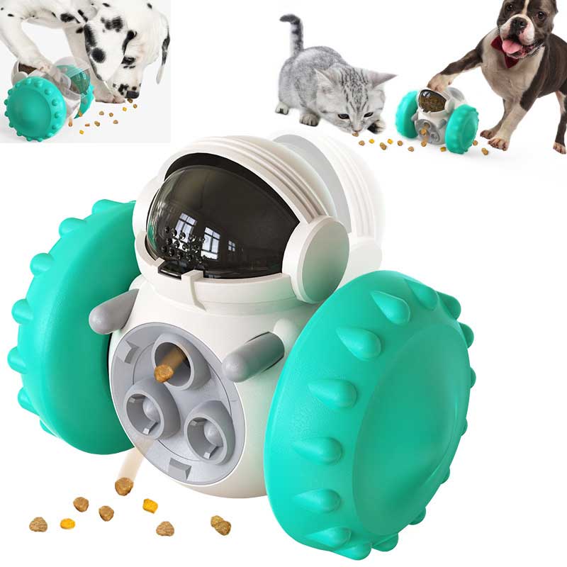 Cat And Dog Toys Slow Food Interactive Balance Car Multifunctional Fun Development Smart Pet Feeding Dog Toy Car Pets Products