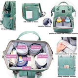 Diaper Bag USB Large Capacity Nappy Bag Waterproof Maternity Travel Backpack Designer Nursing Bag Baby Care Stroller Handbag New