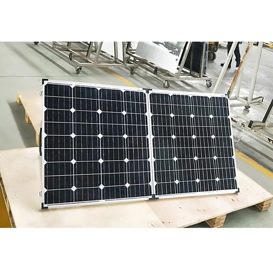 Dokio 100W 160W 200W Foldable Solar Panel China 10A/20A 12V Controller folding solar panel Cell/System Charger Solar Panel