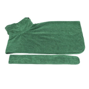 Dog Bathrobe Towel Bath Robe Pet Bathrobe Drying Coat Absorbent Towel