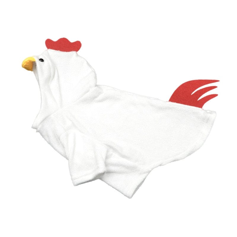 funny halloween chicken costume pet dog clothes