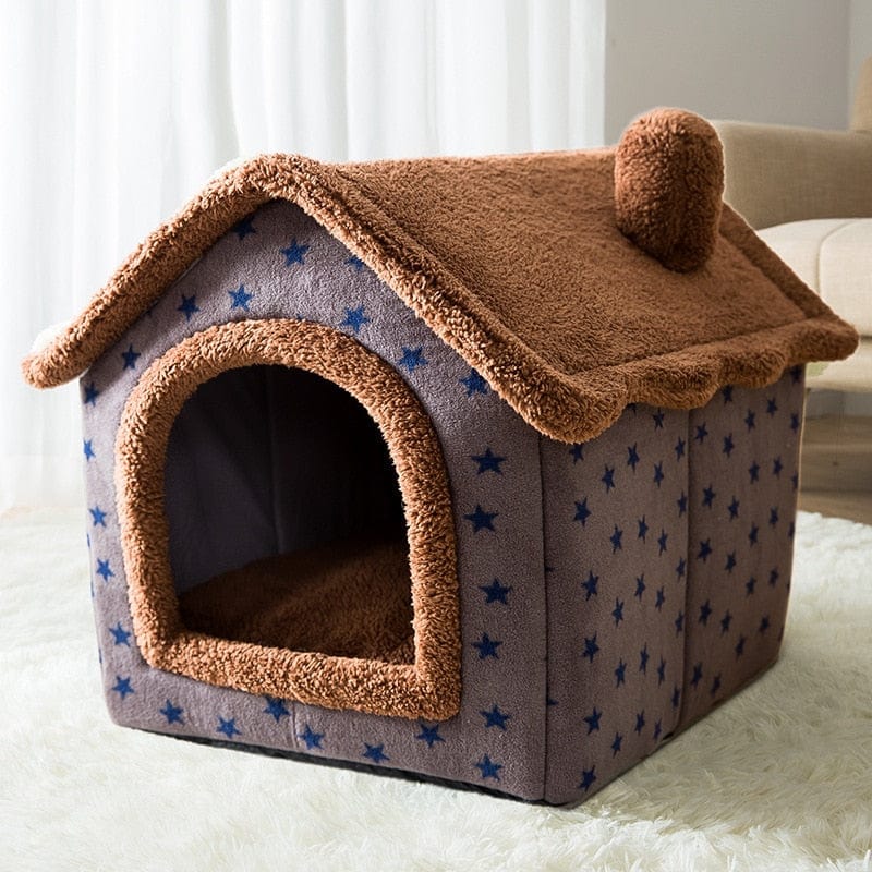 foldable dog house kennel bed mat