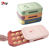 Plastic Egg Storage Containers Organizer Box