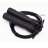 Crossfit Jump Rope Speed &amp; Weighted Jump Ropes Adjustable Wire Skipping Rope with Extra Cable Ball Bearings Anti-Slip Handle