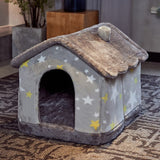 foldable dog house kennel bed mat