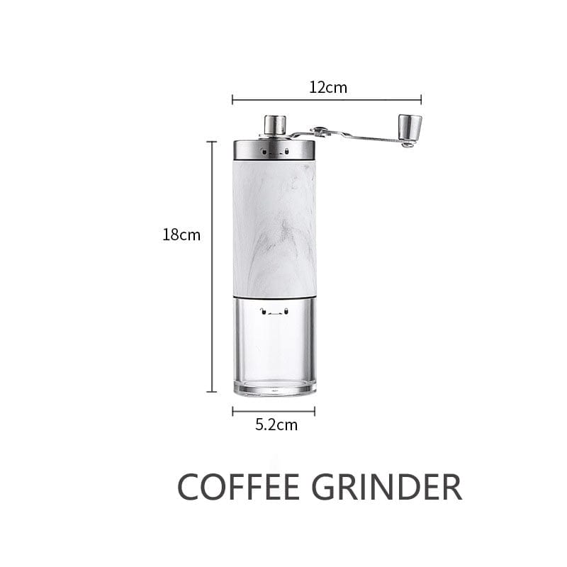 manual coffee grinder stainless steel hand handmade coffee bean burr